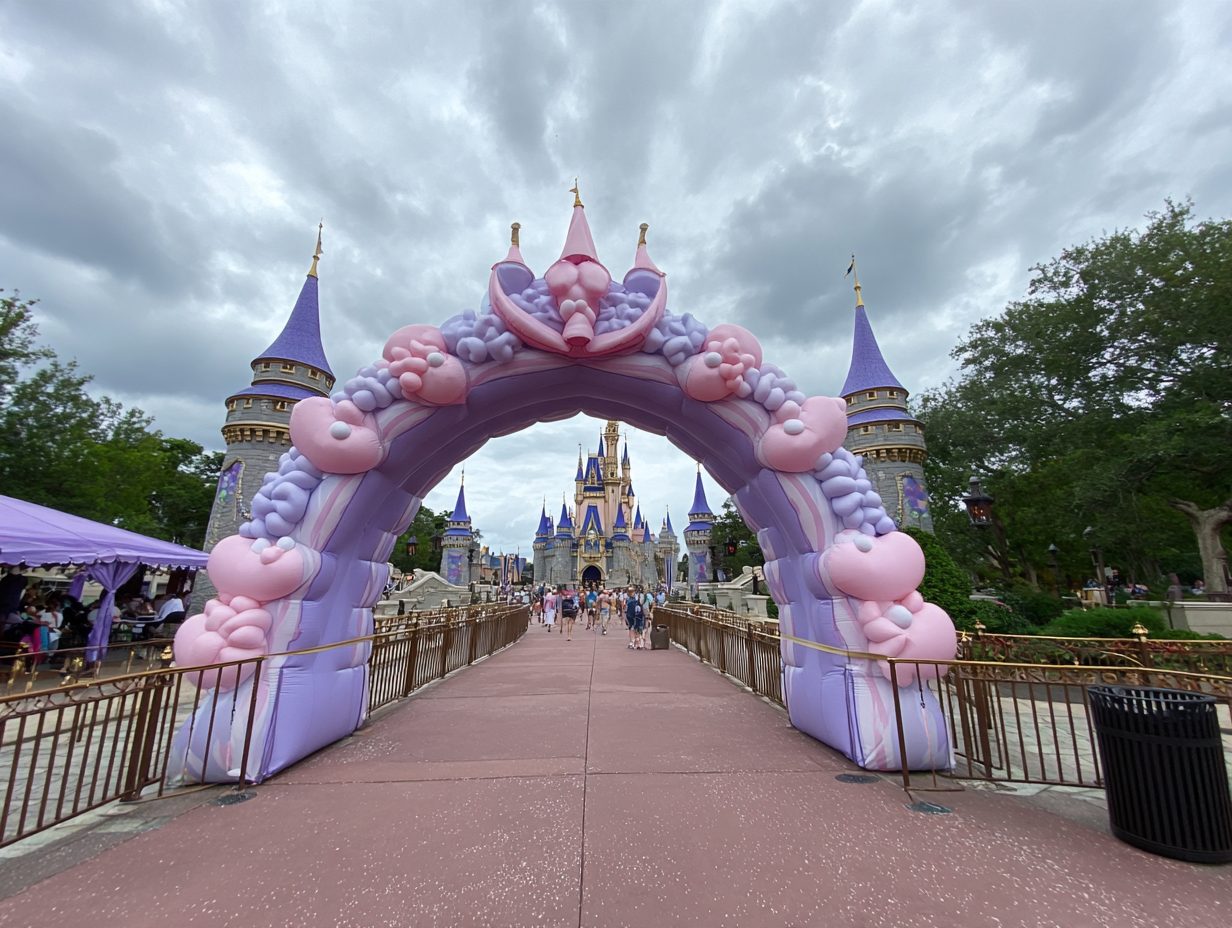 Disney: Sleeping Beauty Castle Entrance Arch